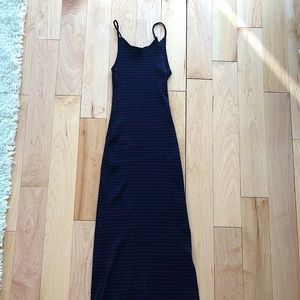 Reformation striped knit dress